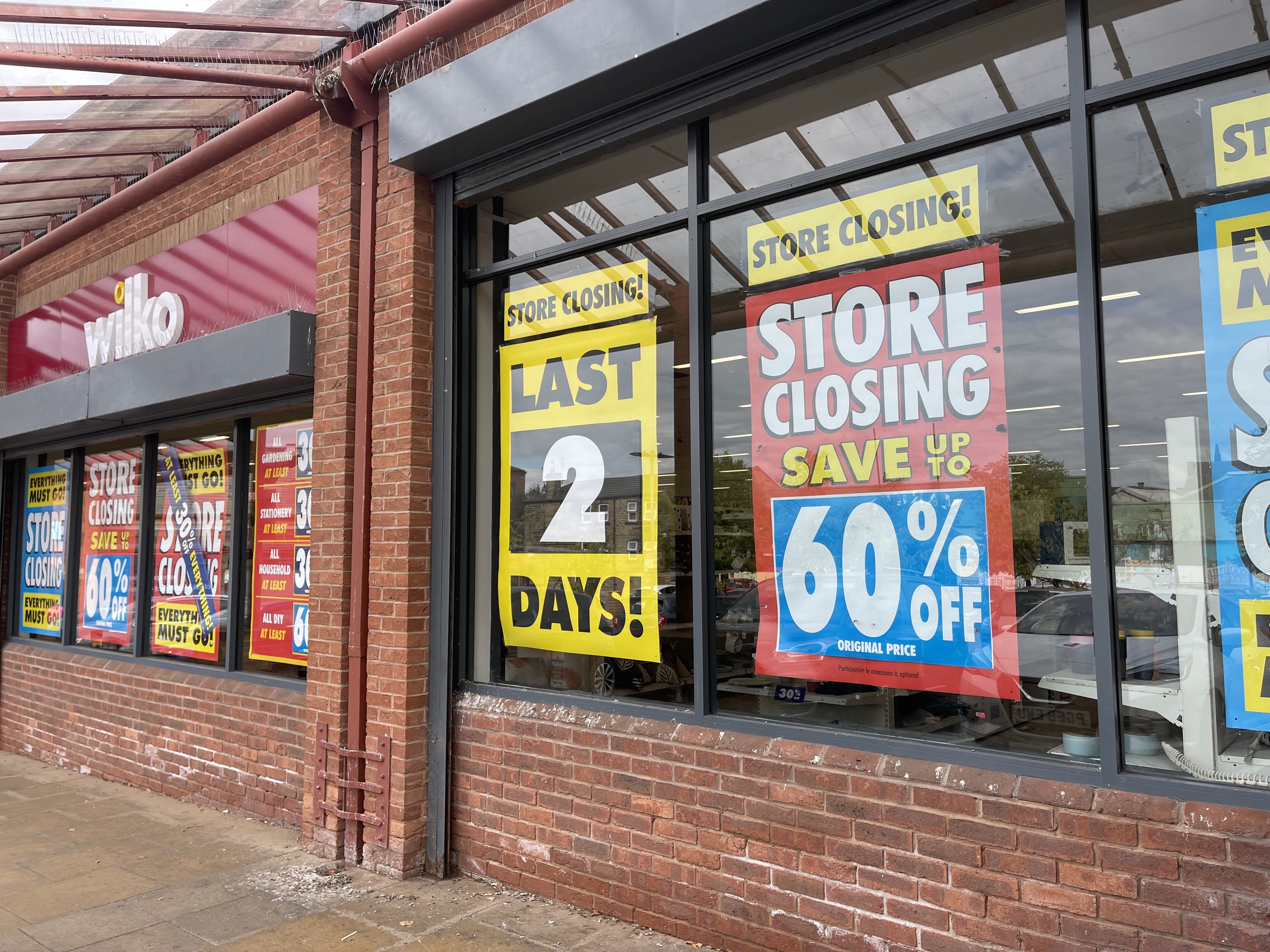 Start of Wilko closures in West Yorkshire News Greatest Hits Radio (West Yorkshire)